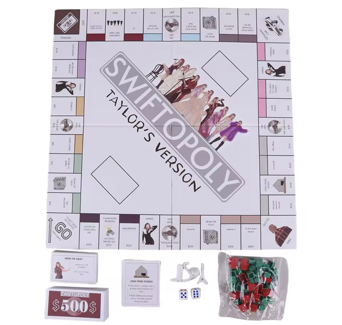Taylor SWIFTOPOLY Monopoly Masa Oyunu