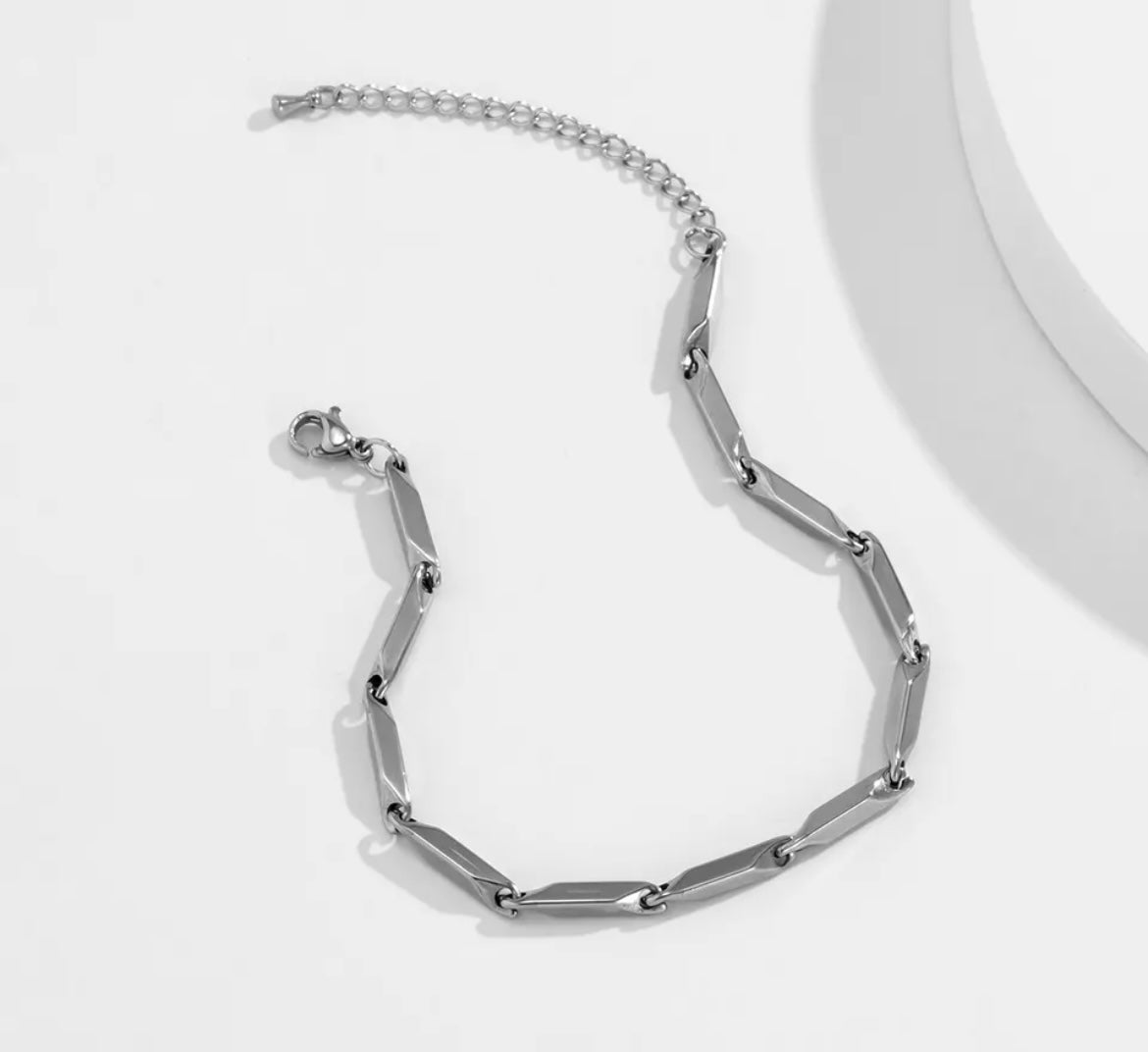 Çelik Bileklik ( Unisex - Erkekler için)