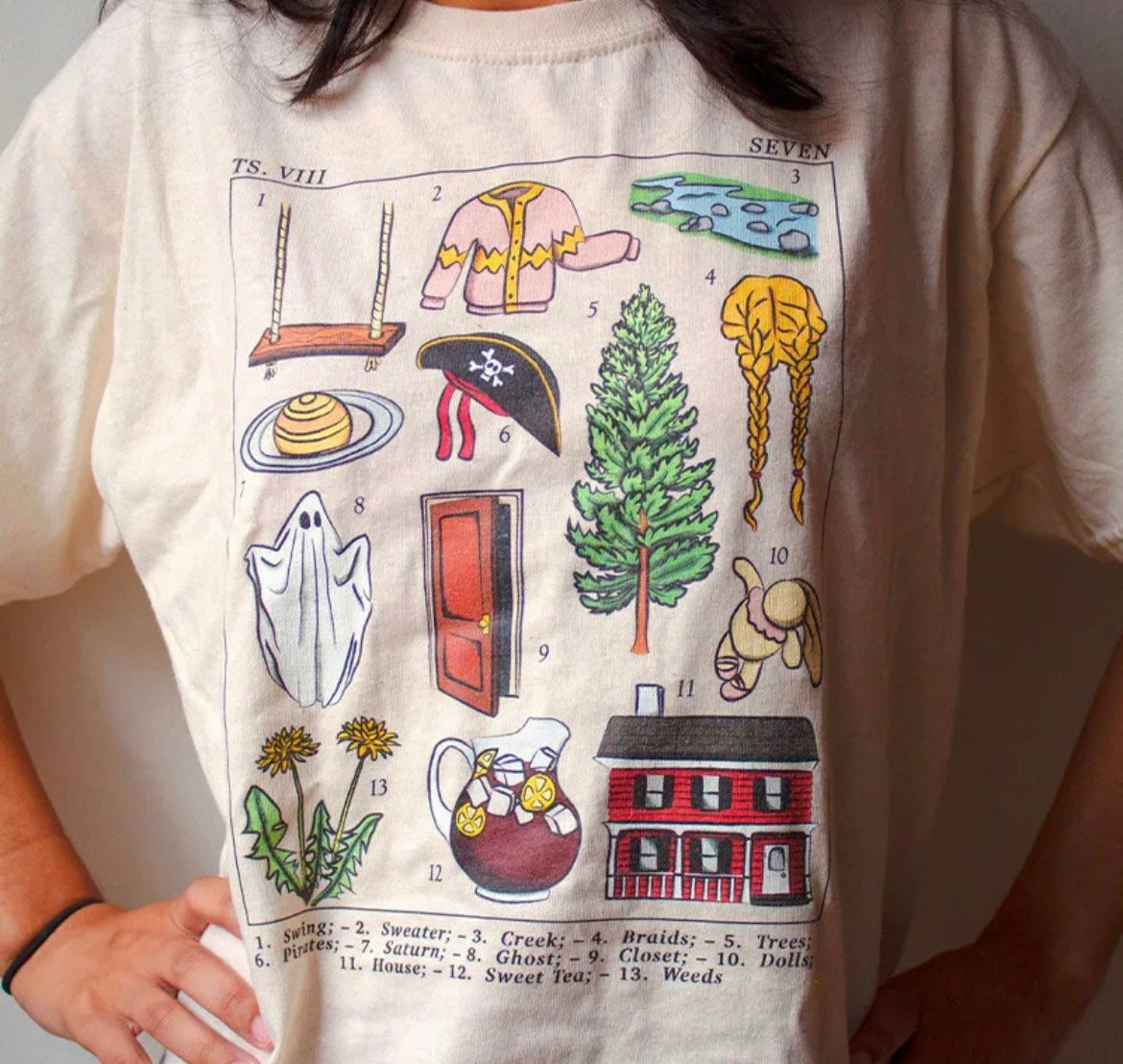 Taylor Seven İlhamlı T-shirt