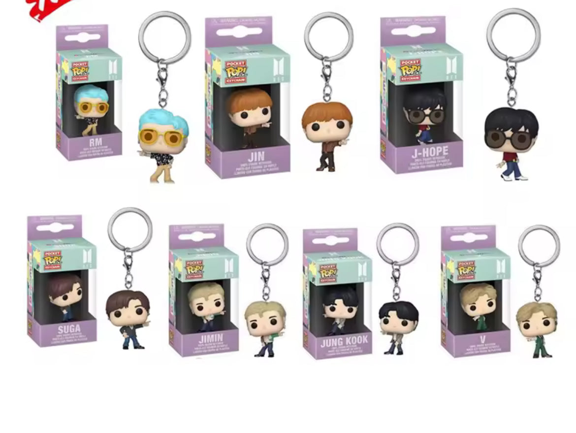 BTS Funko Pop Keychain / Anahtarlık