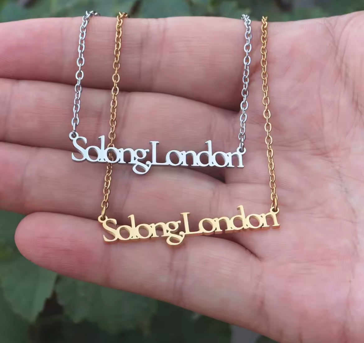 Taylor TTPD Song Titles Necklace / Kolye
