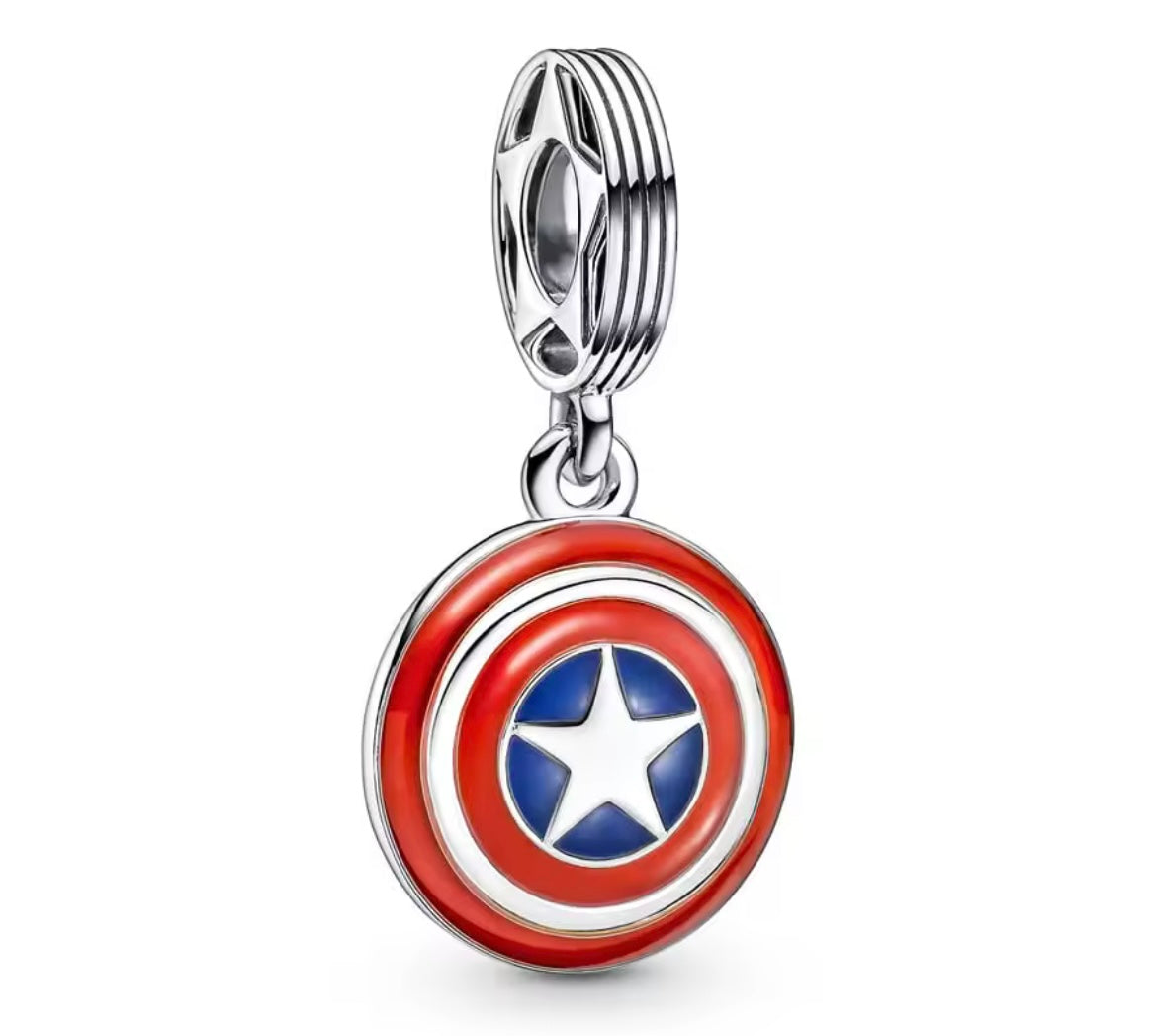 Captain America Charm