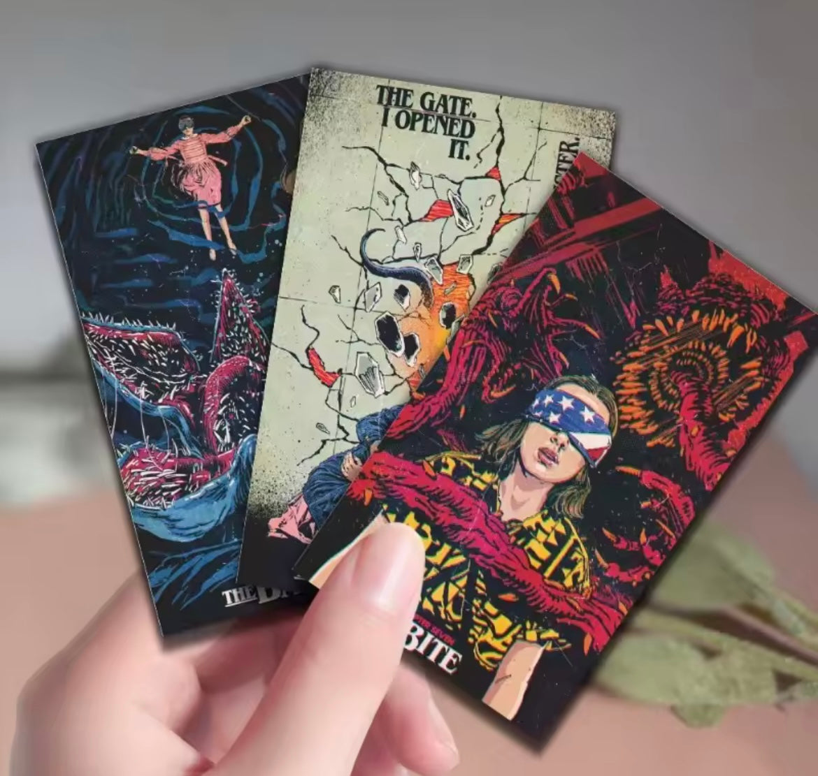 Stranger Things Double Sided Collection Cards