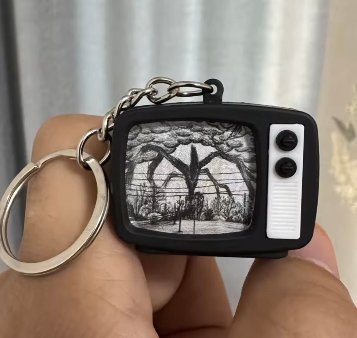 Stranger Things Mind Flayer Keyring | Stranger Things Mind Flayer Anahtarlık