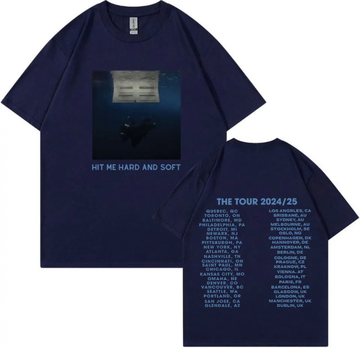 Billie HIT ME HARD AND SOFT T-shirt