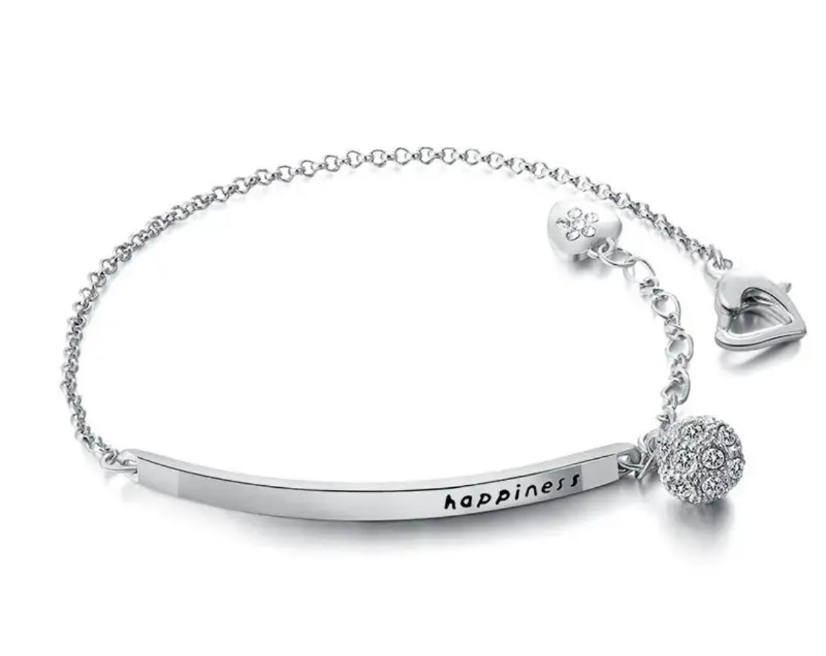 Taylor İlhamlı happiness Bilezik