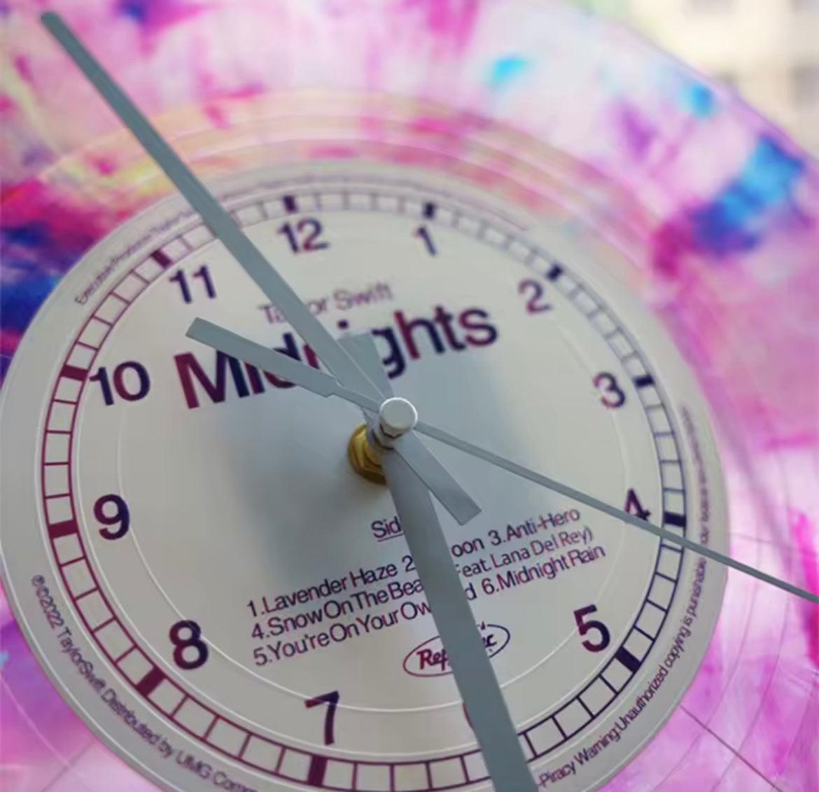 Taylor Midnights Clock - Taylor Midnights Saat