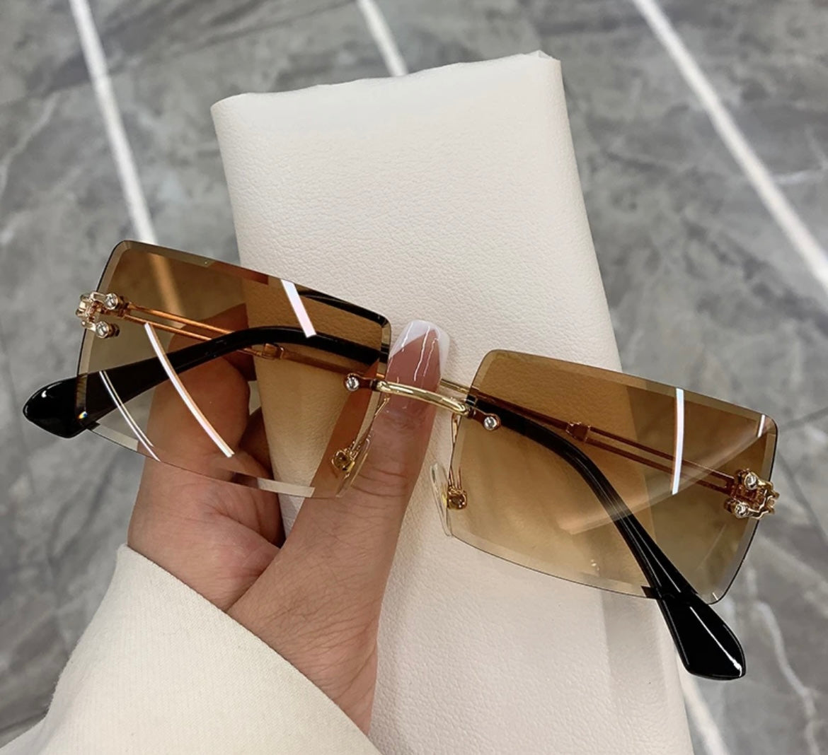 Dikdörtgen Güneş Gözlüğü ( Unisex )