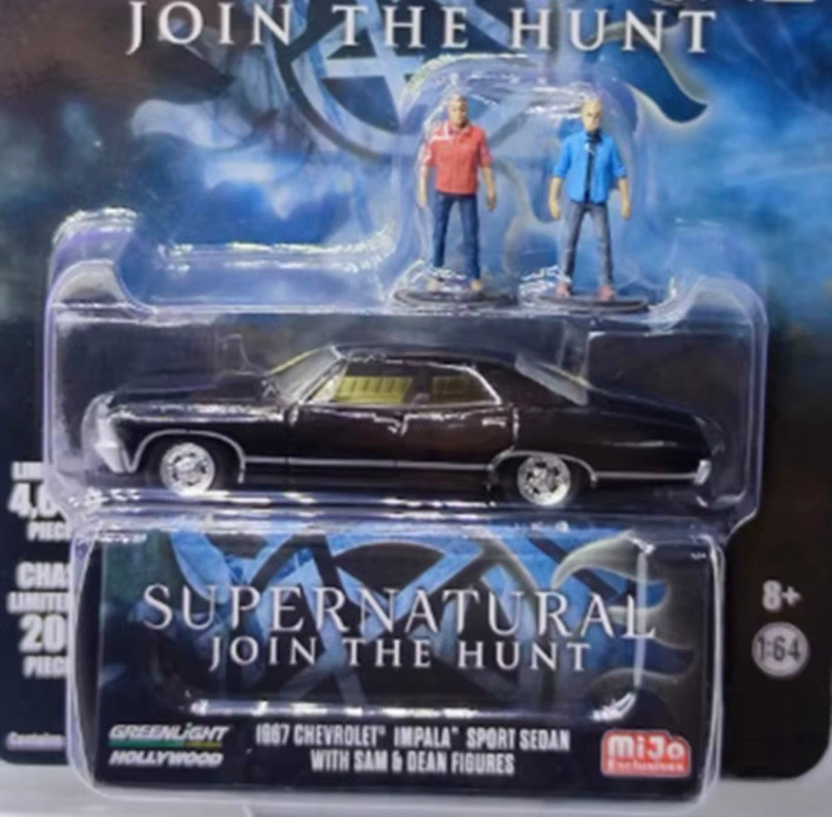Supernatural 1967 Chevrolet Impala Sport Sedan Alloy Model Car - Classic Adult Collectible