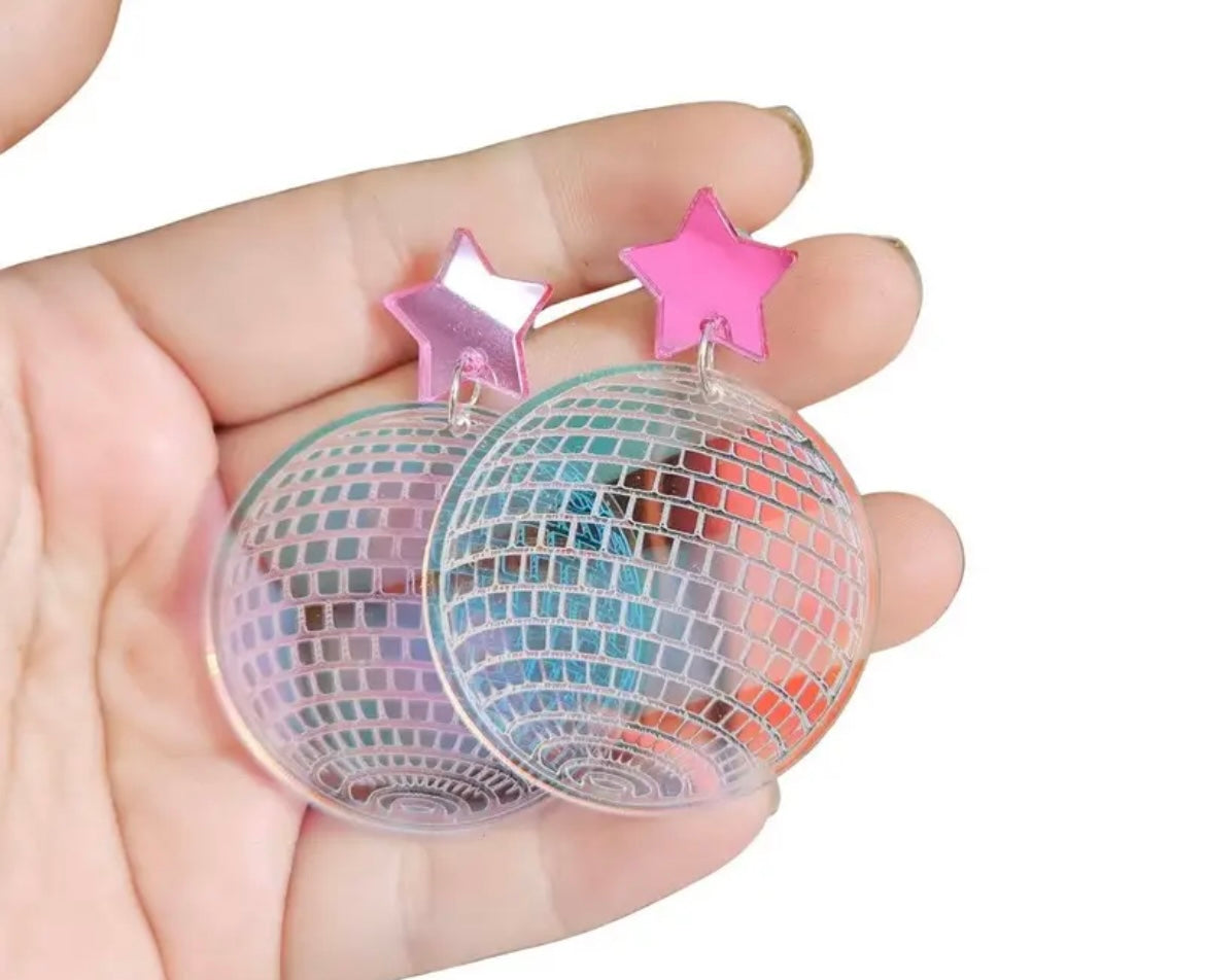 Taylor Mirrorball Küpe