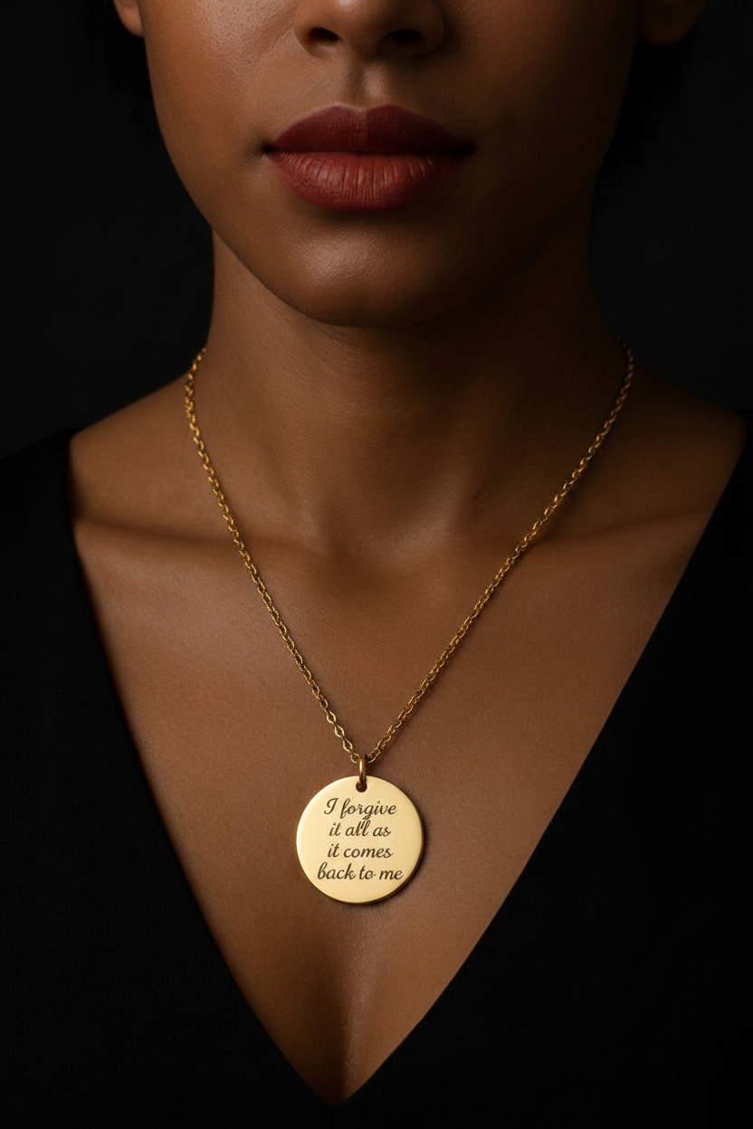 Ethel Cain Inspired 'If It's Meant To Be Then It Will Be' Necklace - Lyric Pendant