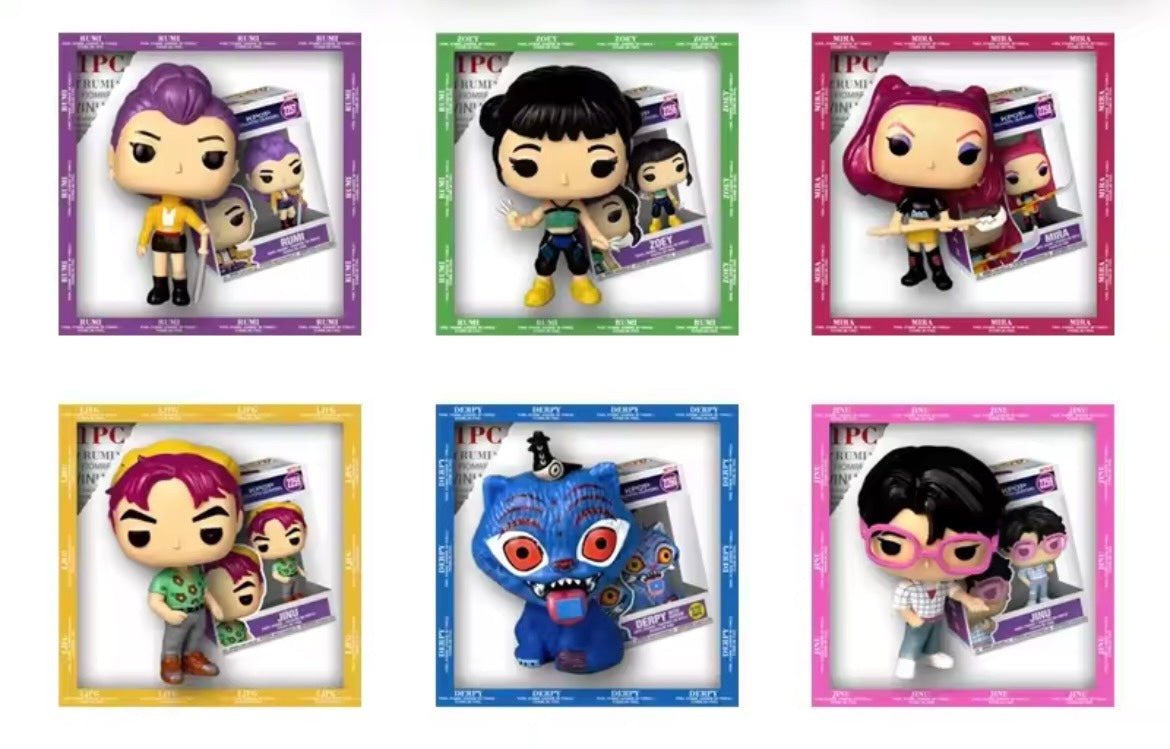 Demon Hunters Funko Pop Figure - Multiple Characters | Demon Hunters Funko Pop Figür - Çoklu Karakterler