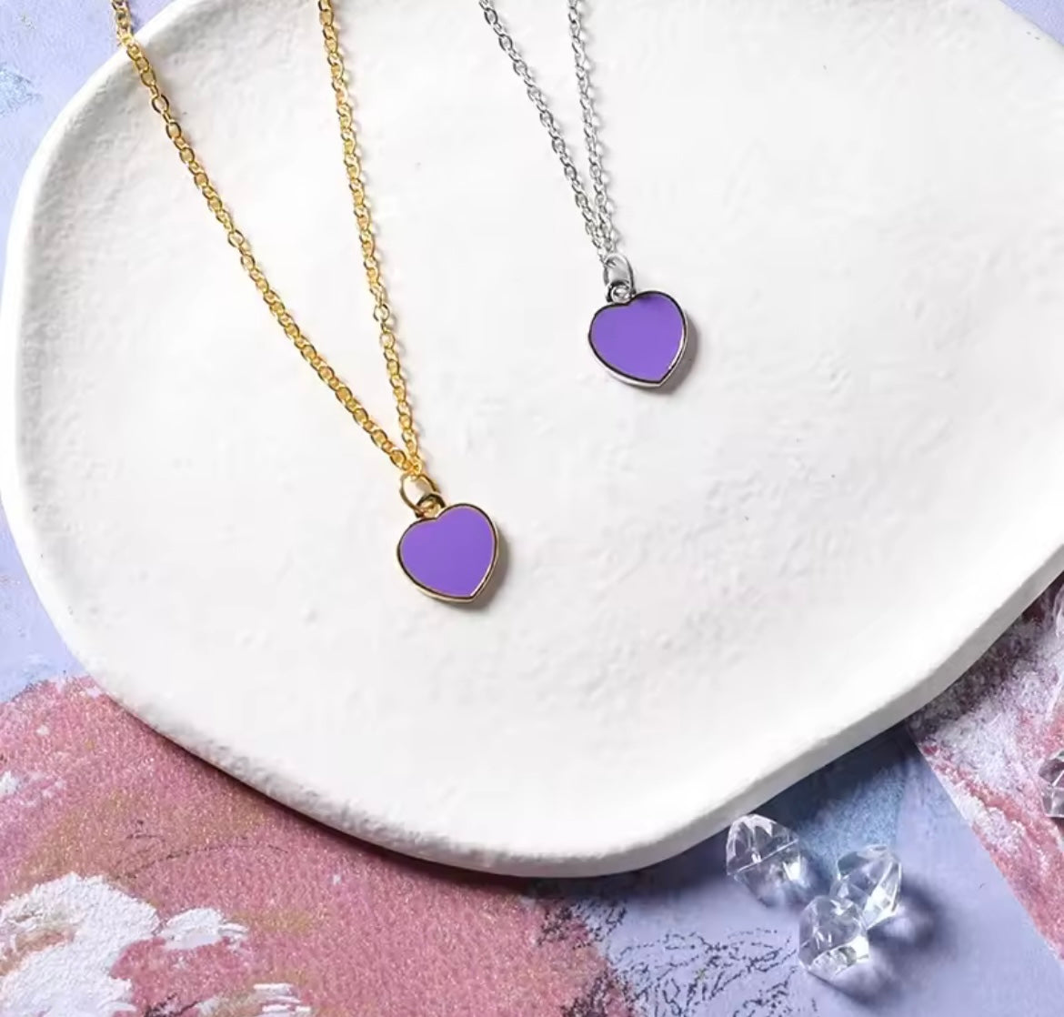 BTS I Purple You Necklace / Kolye