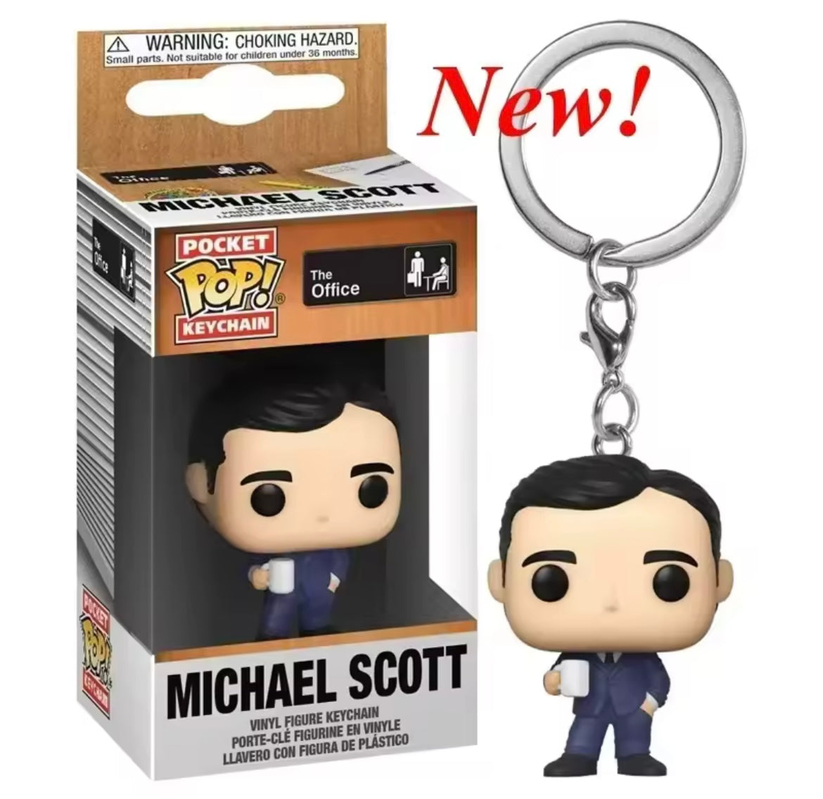 The Office Funko Pop Keyring - The Office Funko Pop Anahtarlık