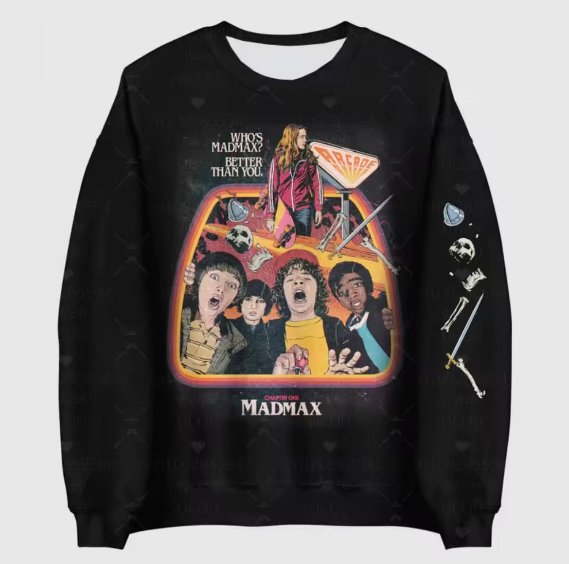 Stranger Things Mad Max Sweatshirt