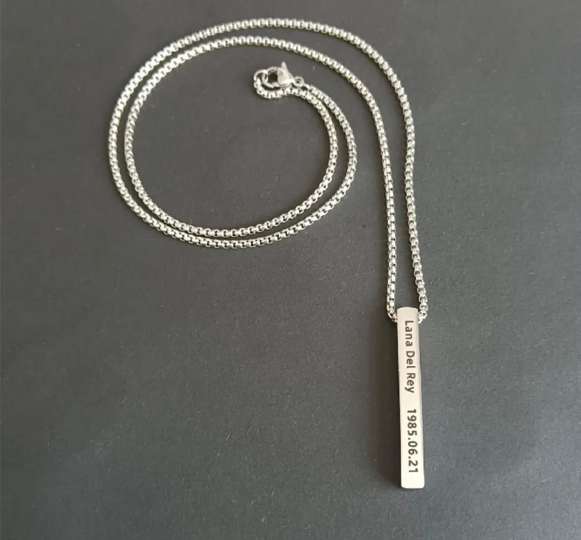 Lana Del Rey Titanyum Kolye