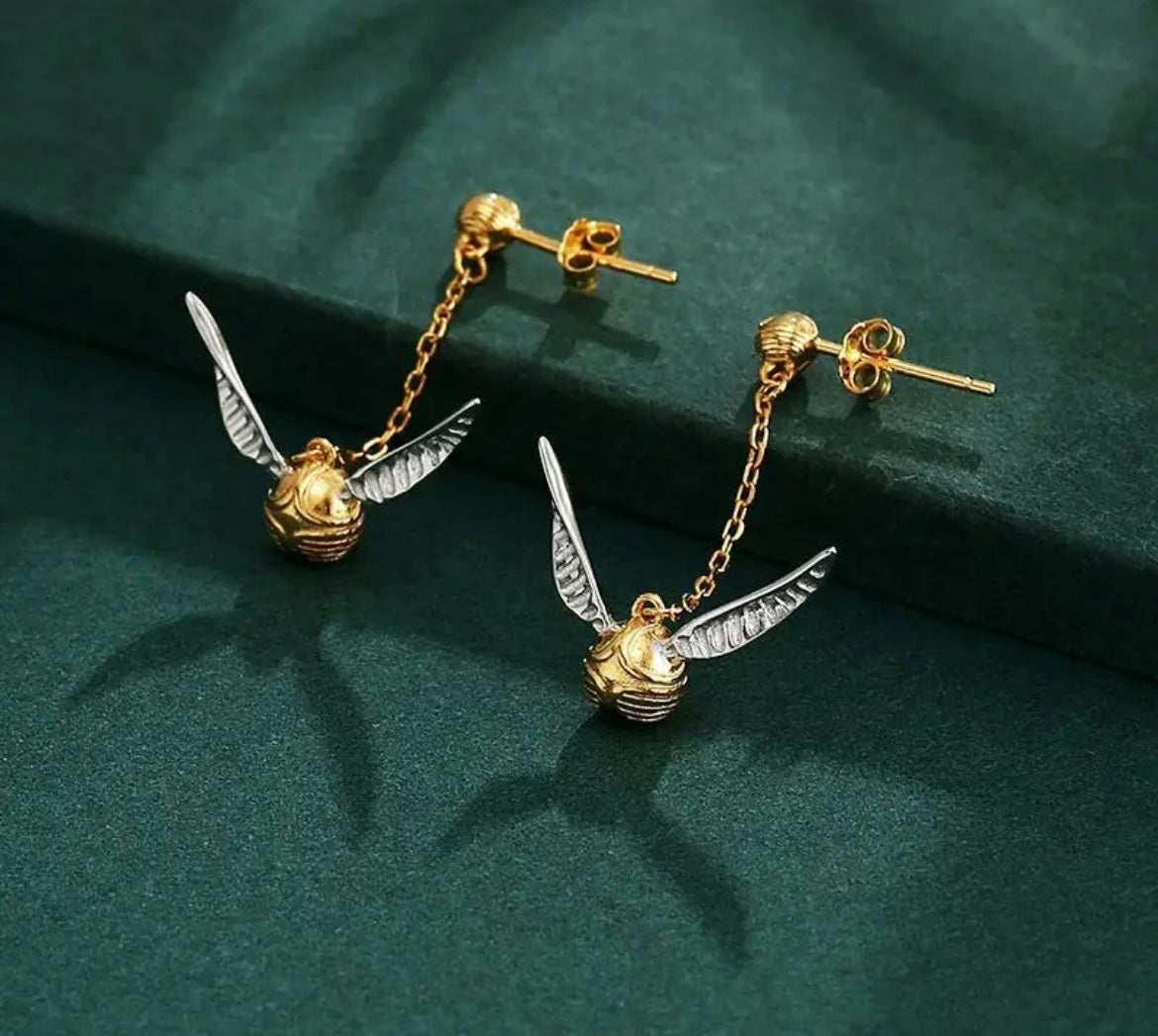 Harry Potter Snitch Küpe