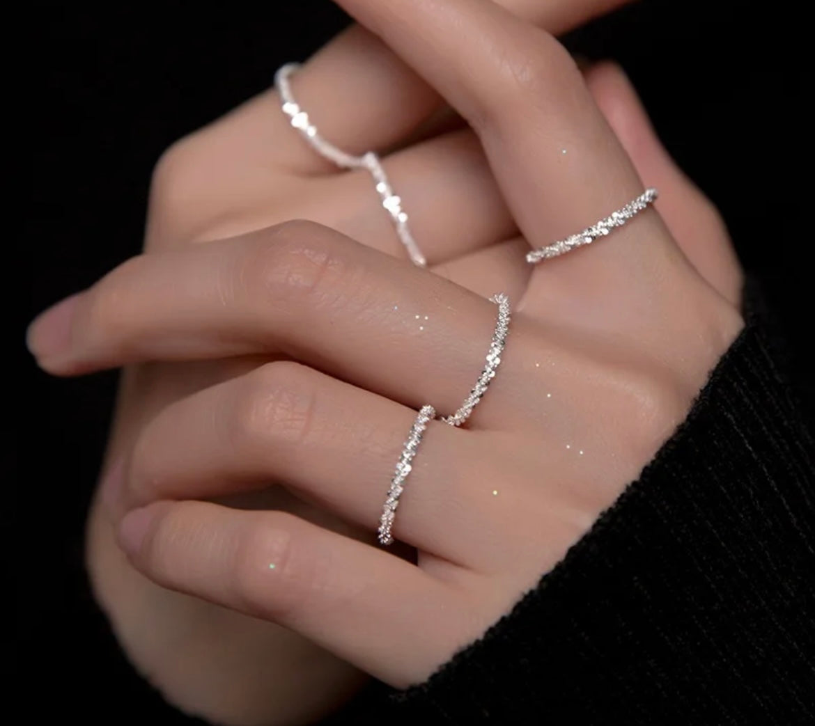 Basic Gold Silver Yüzük