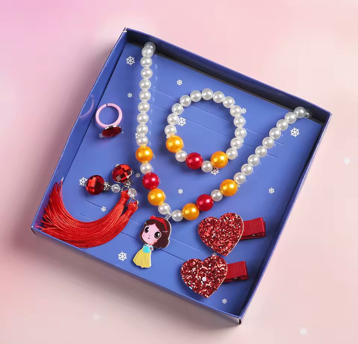 Disney Princess Jewelry Set for Kids - Elsa & More | Disney Prensesleri Takı Seti Çocuklar İçin - Elsa ve Daha Fazlası