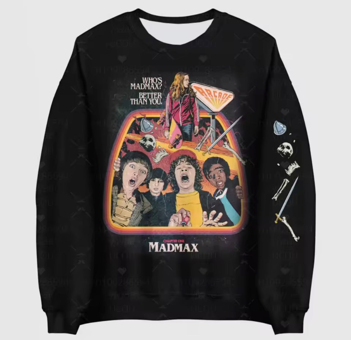 Stranger Things Mad Max Sweatshirt