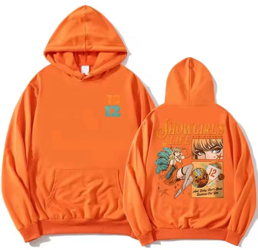 Taylor The Life Of A Show Girl Album Hoodie | Taylor The Life Of A Show Girl Albüm Sweat