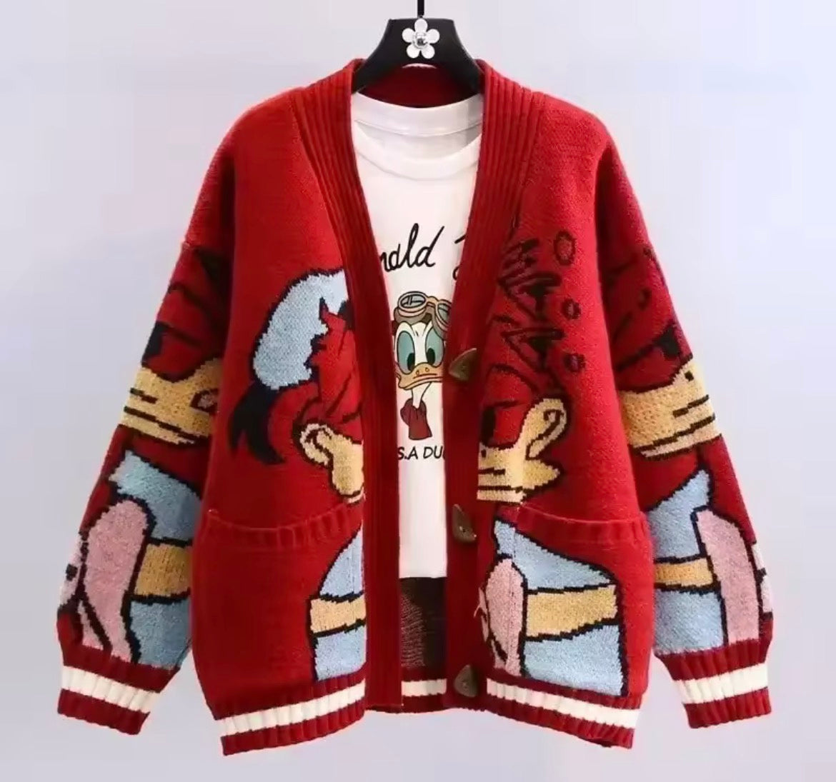 Disney Donald & Mickey Cardigan - Classic Characters | Disney Donald & Mickey Hırka - Klasik Karakterler