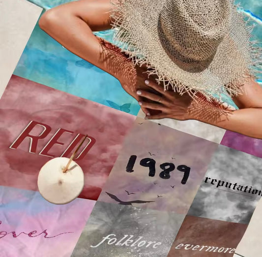 Taylor Eras Beach Towel - Taylor Eras Plaj Havlusu