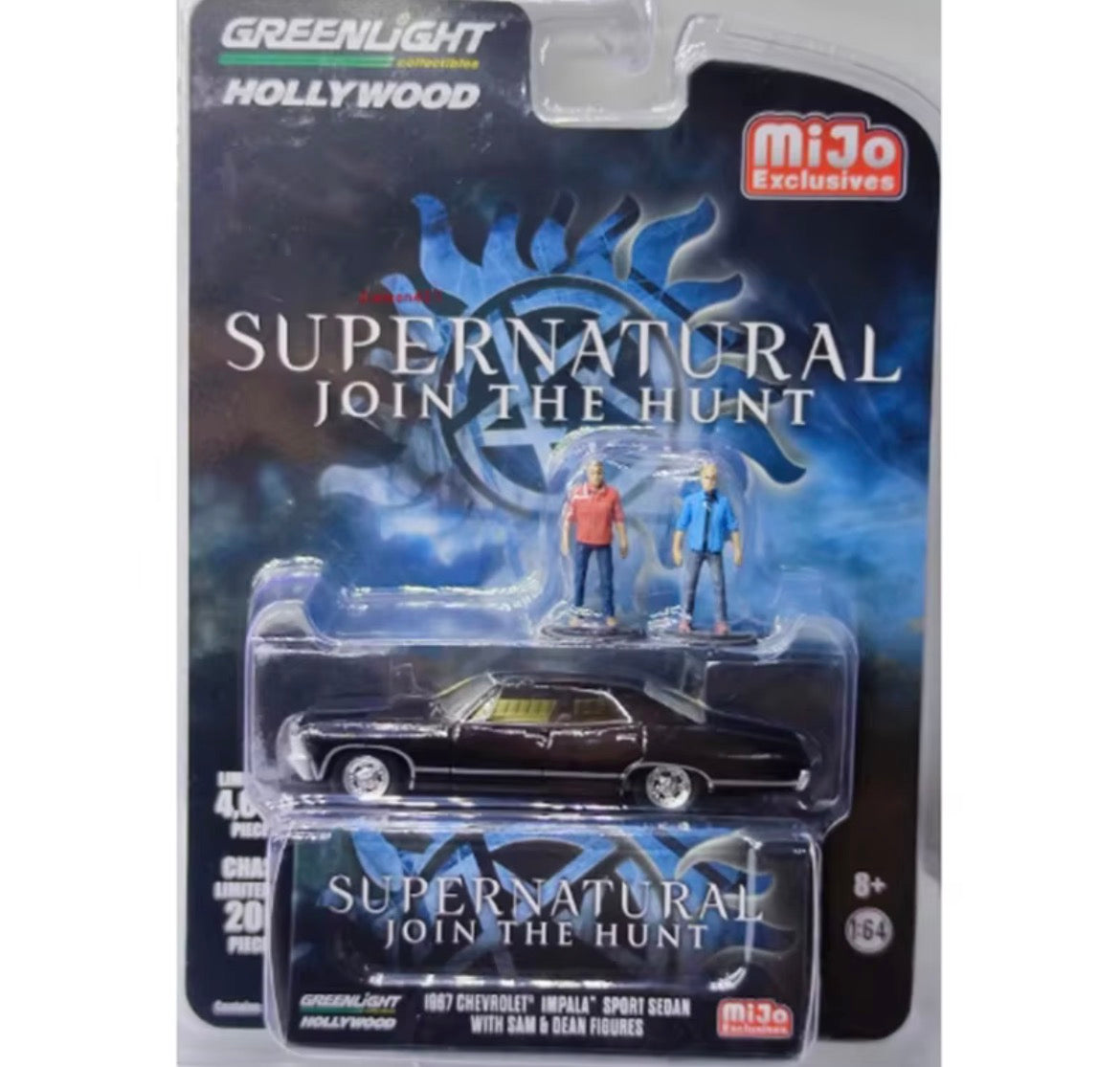Supernatural 1967 Chevrolet Impala Sport Sedan Alloy Model Car - Classic Adult Collectible