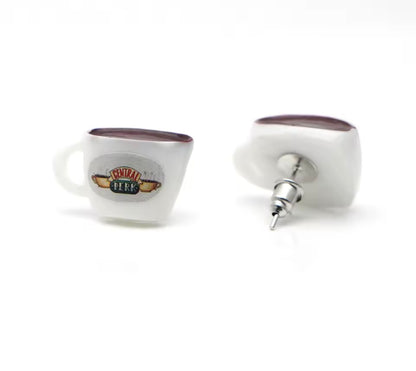Friends Central Perk Coffee Cup Earrings