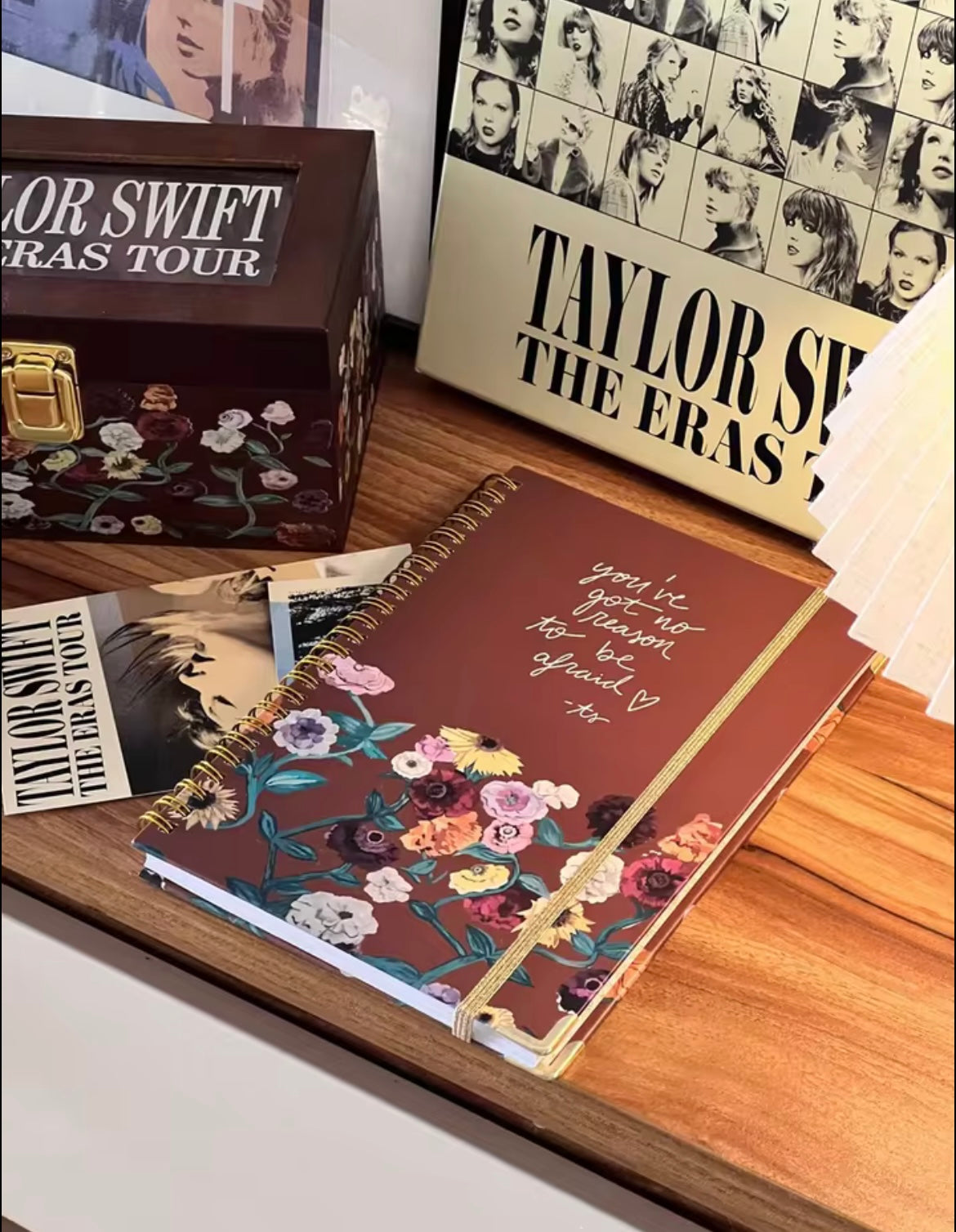 Taylor Eras Tour Inspired Notebook/Journal - Taylor Eras Tur İlhamlı Defter Günlük
