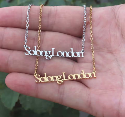 Taylor TTPD Song Titles Necklace / Kolye