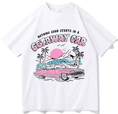 Taylor Getaway Car T-shirt - Taylor Getaway Car Tişört