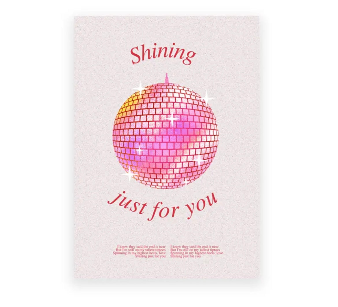 Taylor Mirrorball Poster