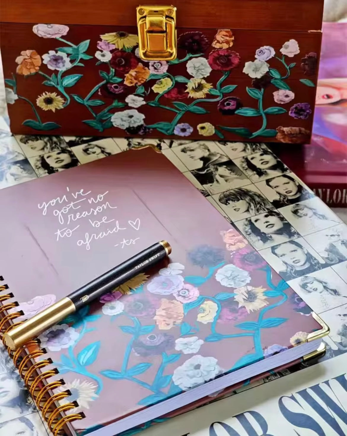 Taylor Eras Tour Inspired Notebook/Journal - Taylor Eras Tur İlhamlı Defter Günlük