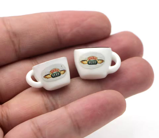 Friends Central Perk Coffee Cup Earrings