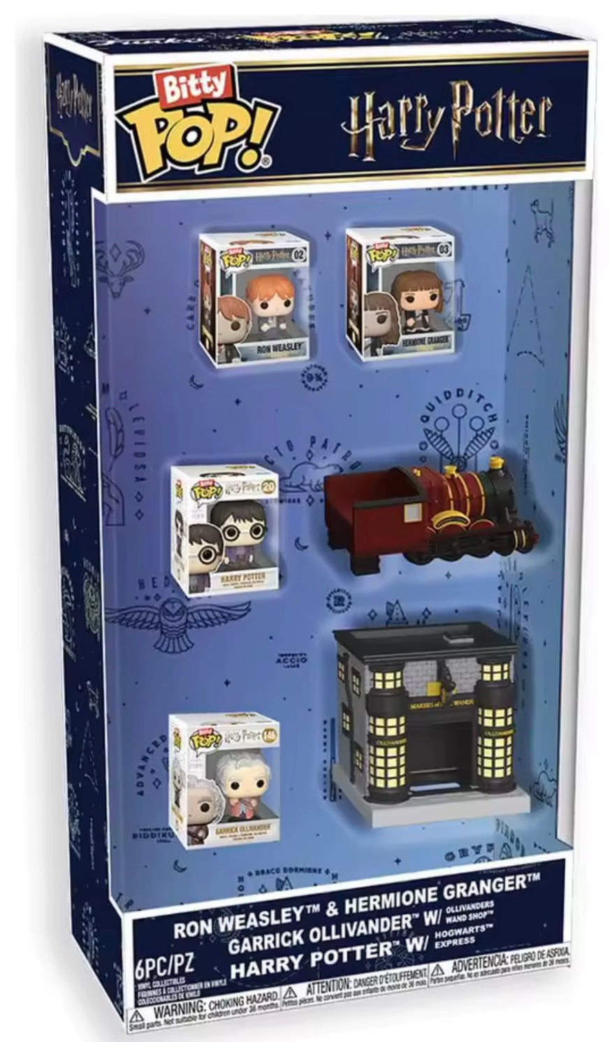 Funko Pop! Harry Potter Mini Figures 6-Pack - Collectible Set