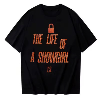 Taylor The Life Of A Showgirl Album T-shirt Tee | Taylor The Life Of A Show Girl Albüm Tişört