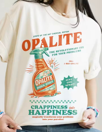 Taylor 'Opalite' Tee - Iridescent Graphic T-Shirt