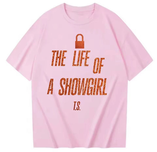 Taylor The Life Of A Showgirl Album T-shirt Tee | Taylor The Life Of A Show Girl Albüm Tişört