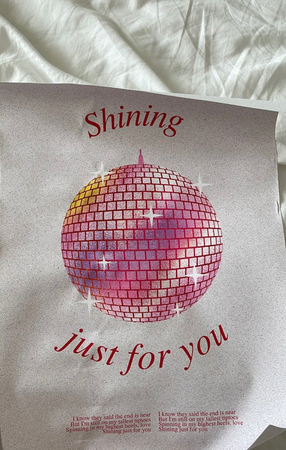 Taylor Mirrorball Poster