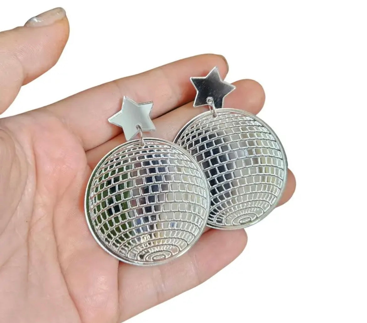 Taylor Mirrorball Küpe