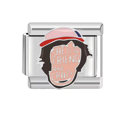 Stranger Things Italian Charm for Bracelet | Stranger Things İtalyan Charm
