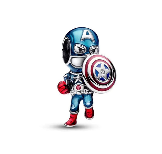 Captain America Charm