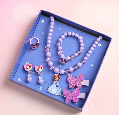 Disney Princess Jewelry Set for Kids - Elsa & More | Disney Prensesleri Takı Seti Çocuklar İçin - Elsa ve Daha Fazlası