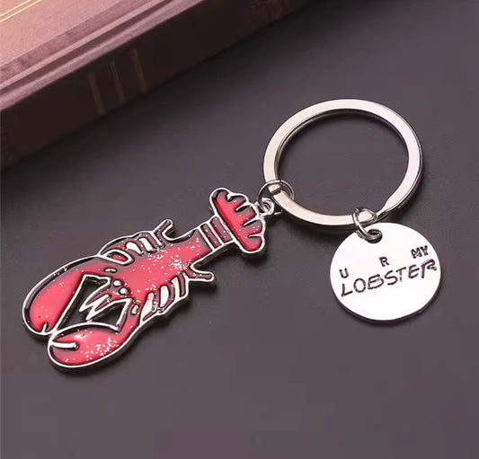 Friends You're My Lobster Keyring | Friends Sen Benim Istakozumsun Anahtarlık