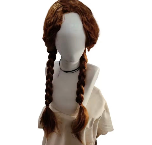 Stranger Things Max Mayfield Red Wig - Curly / Braided | Stranger Things Max Mayfield Kızıl Peruk - Kıvırcık / Örgülü