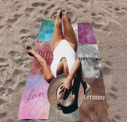 Taylor Eras Beach Towel - Taylor Eras Plaj Havlusu
