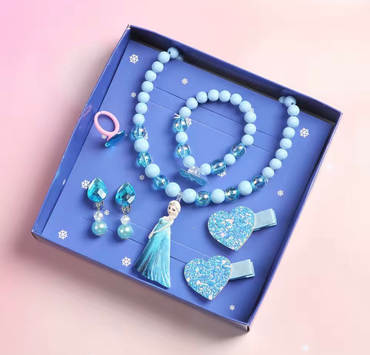 Disney Princess Jewelry Set for Kids - Elsa & More | Disney Prensesleri Takı Seti Çocuklar İçin - Elsa ve Daha Fazlası