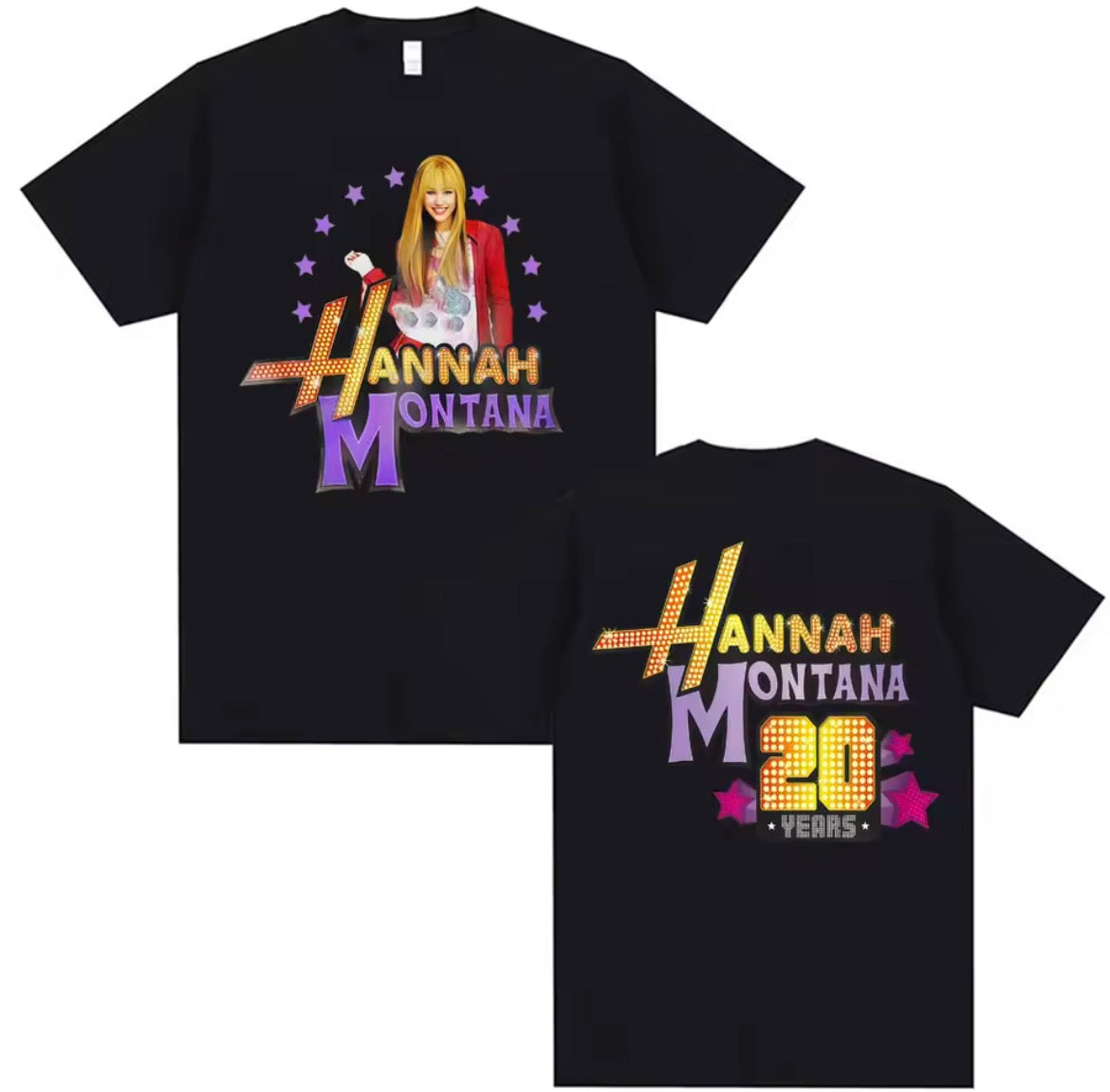 Hannah Montana Tee - Vintage Y2K Style T-Shirt