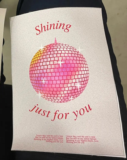 Taylor Mirrorball Poster